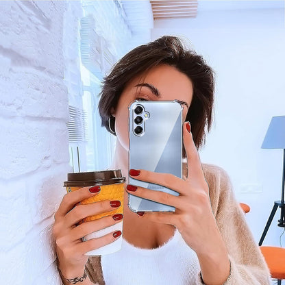 Case for Samsung Galaxy A25 A256, Techsuit, Shockproof Clear, Transparent
