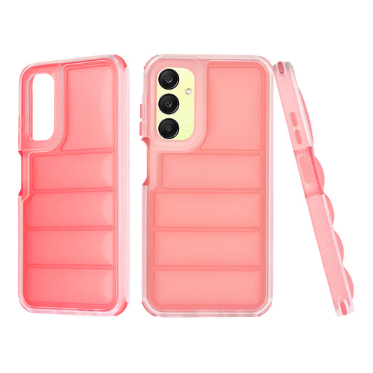 Capa para Samsung Galaxy A25 A256, Techsuit, Wave Shield, Vermelha