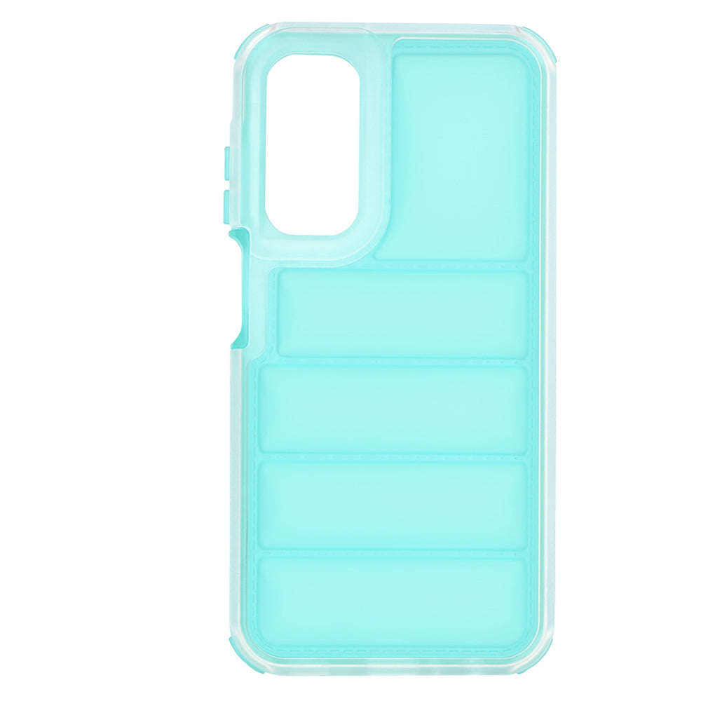Capa para Samsung Galaxy A25 A256, Techsuit, Wave Shield, Turquesa