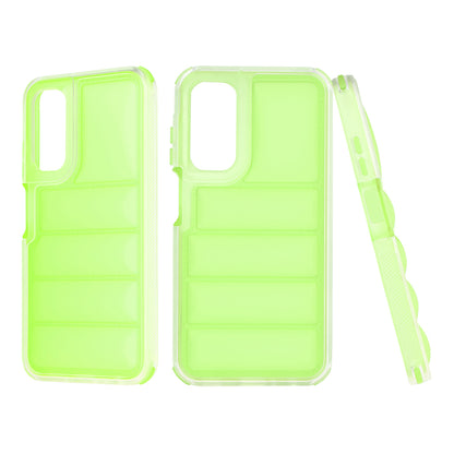 Capa para Samsung Galaxy A25 A256, Techsuit, Wave Shield, Verde