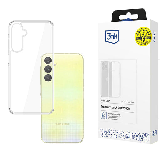 Capa para Samsung Galaxy A26 A266, 3MK, Armor, Transparente