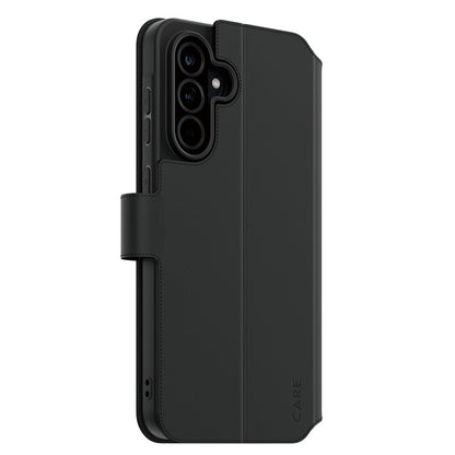 Capa para Samsung Galaxy A26 A266, PanzerGlass, com Suporte Kickstand Wallet, Preta