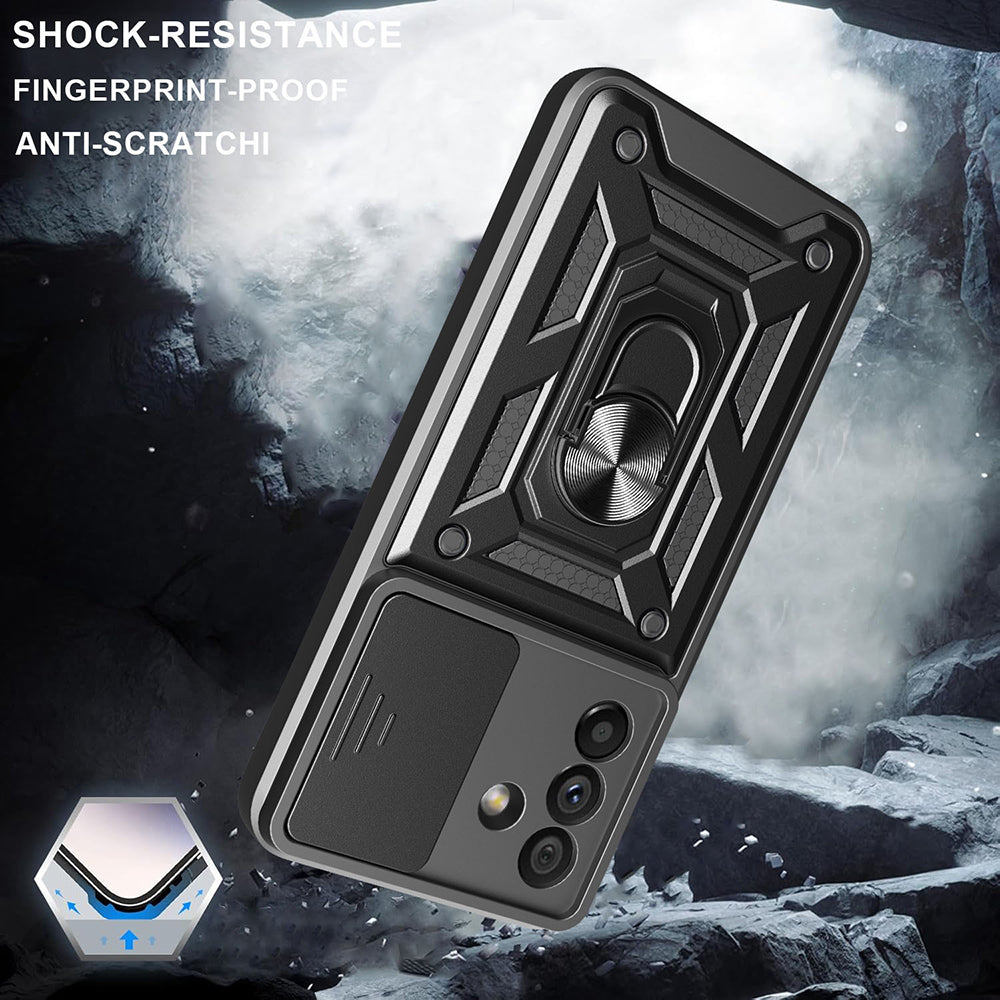 Capa para Samsung Galaxy A26 A266, Techsuit, CamShield, Preta