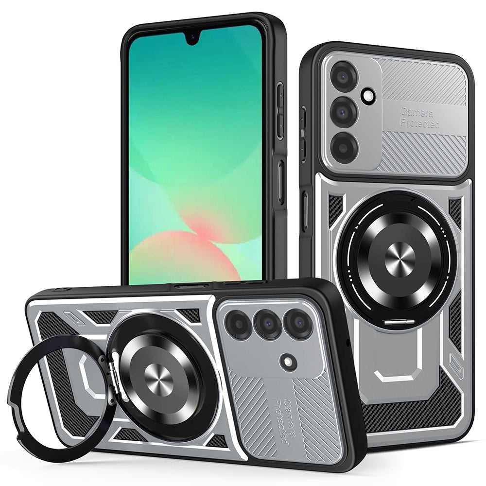 Capa para Samsung Galaxy A26 A266, Techsuit, RuggedCam, Cinzento