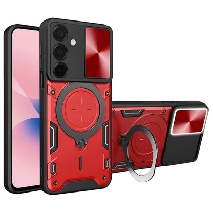 Capa para Samsung Galaxy A27 5G, Techsuit, CamGuard Pro, Vermelha