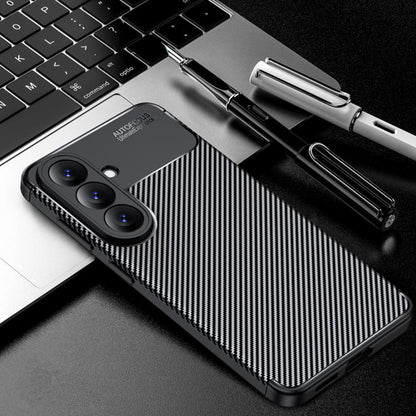 Capa para Samsung Galaxy A27 5G, Techsuit, CarbonFiber, Preta