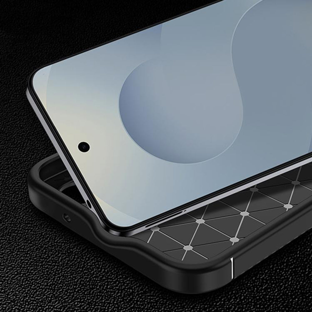 Capa para Samsung Galaxy A27 5G, Techsuit, CarbonFiber, Preta
