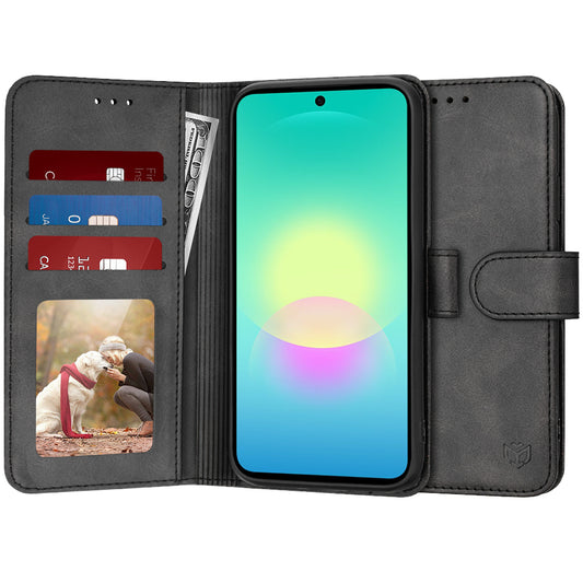 Capa para Samsung Galaxy A27 5G, Techsuit, Diary Book, Preta