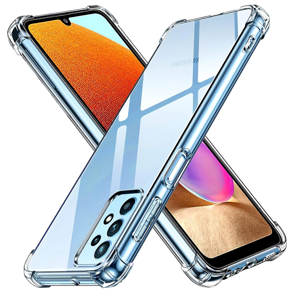 Capa para Samsung Galaxy A32 A325, Techsuit, Shockproof Clear, Transparente