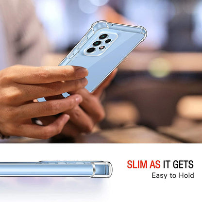 Capa para Samsung Galaxy A33 5G A336, Techsuit, Shockproof Clear, Transparente