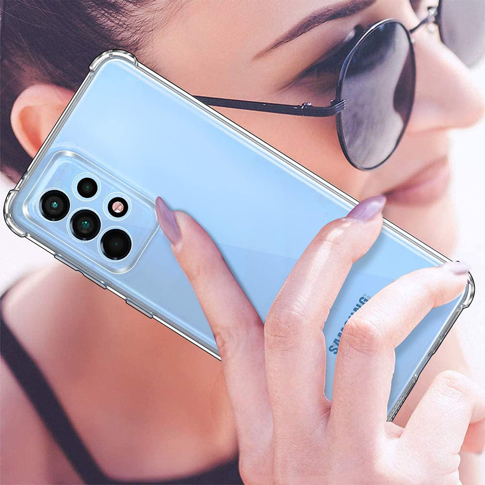 Capa para Samsung Galaxy A33 5G A336, Techsuit, Shockproof Clear, Transparente