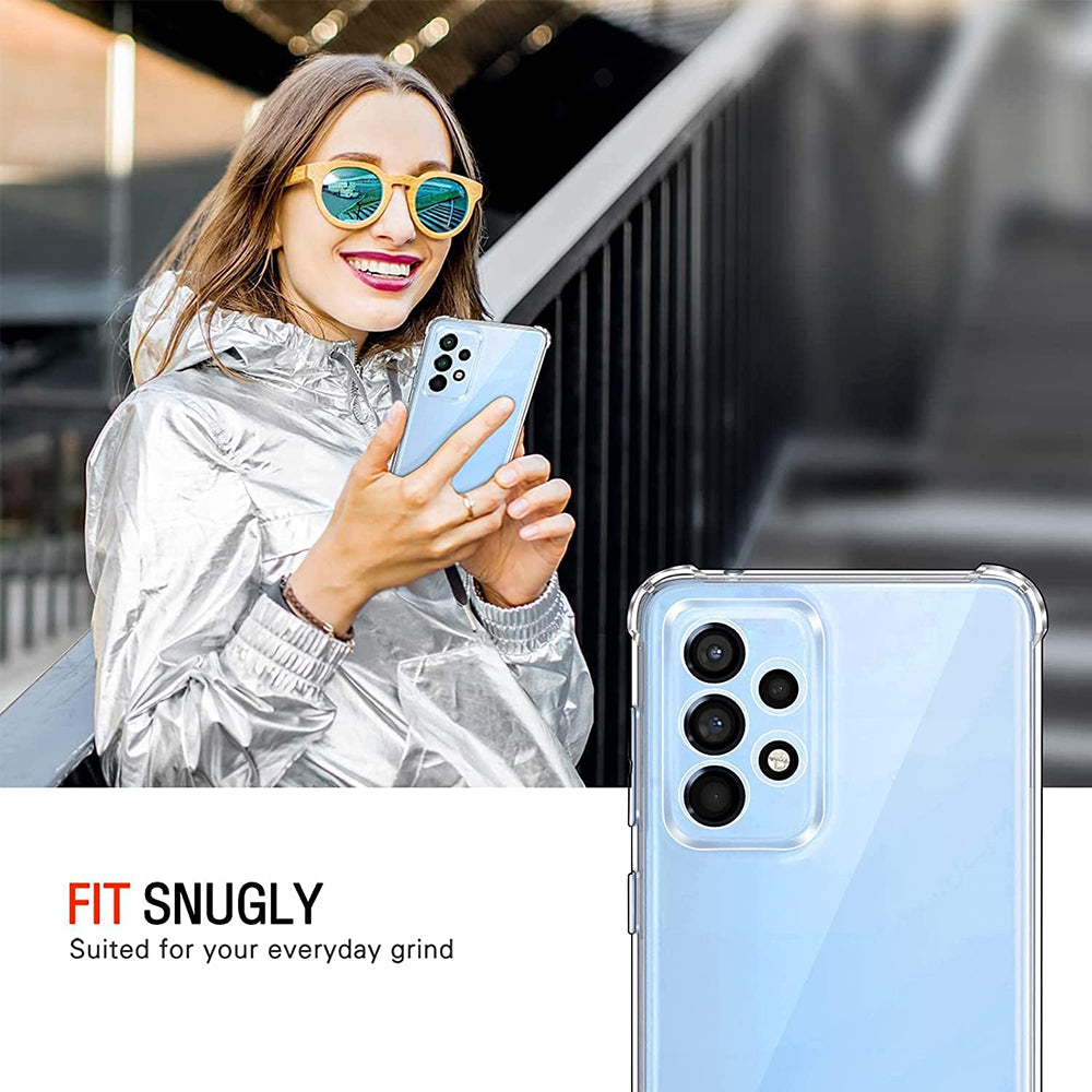 Capa para Samsung Galaxy A33 5G A336, Techsuit, Shockproof Clear, Transparente