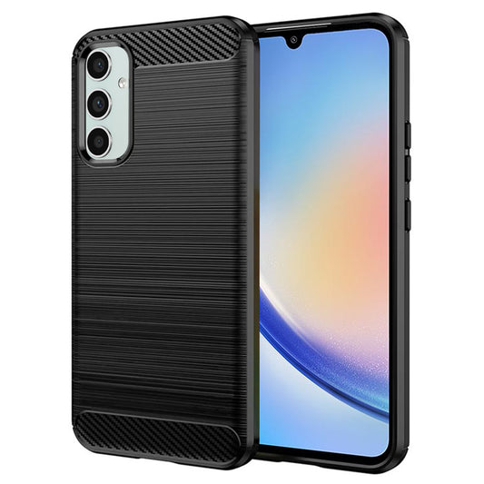 Capa para Samsung Galaxy A34 A346, Techsuit, Carbono, Preta