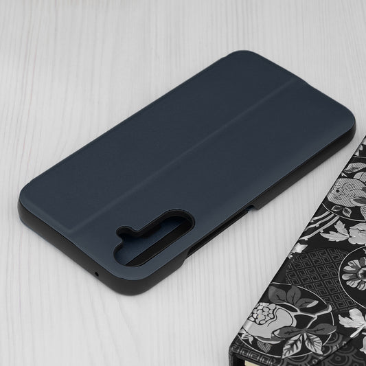 Capa para Samsung Galaxy A34 A346, Techsuit, eFold, Azul Escuro
