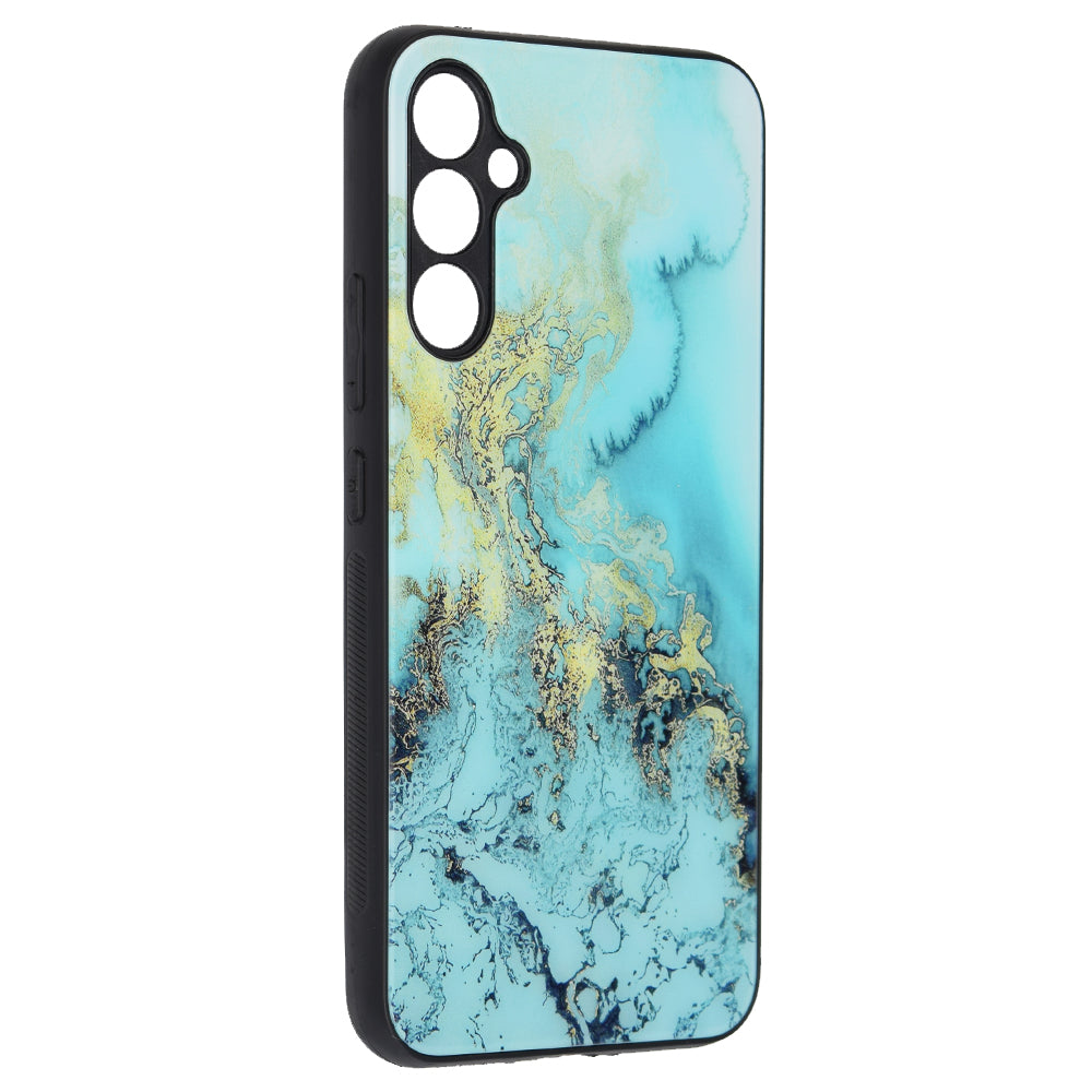 Capa para Samsung Galaxy A34 A346, Techsuit, Glaze, Azul