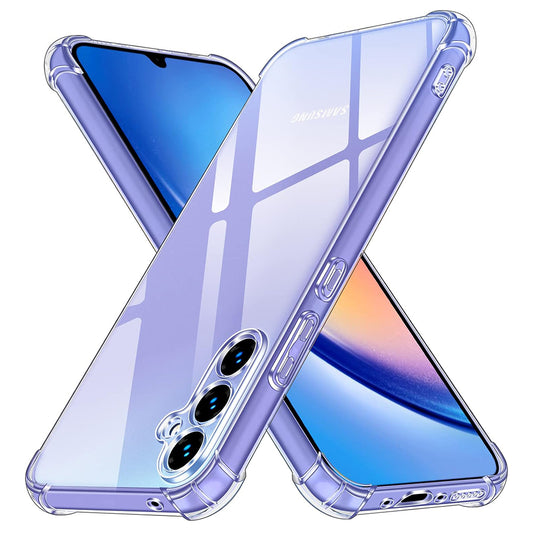 Capa para Samsung Galaxy A34 A346, Techsuit, Shockproof Clear, Transparente