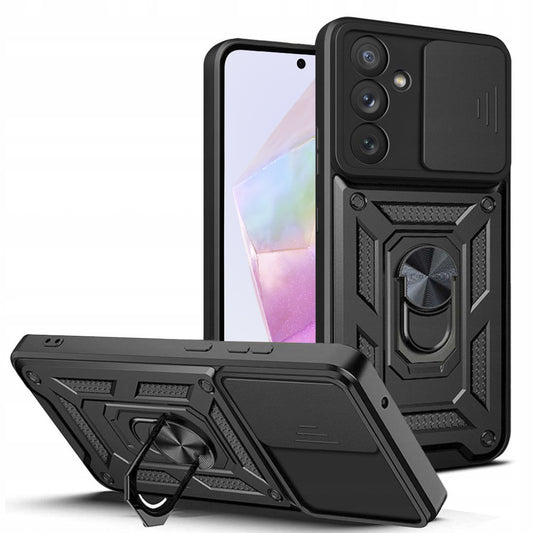 Capa para Samsung Galaxy A35 5G A356, Techsuit, CamShield, Preta