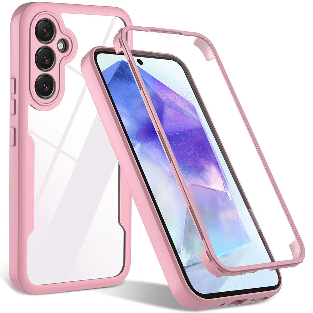 Capa para Samsung Galaxy A35 5G A356, Techsuit, ColorVerse 360, Rosa