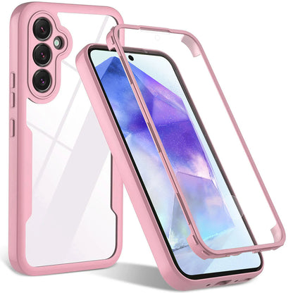 Capa para Samsung Galaxy A35 5G A356, Techsuit, ColorVerse 360, Rosa