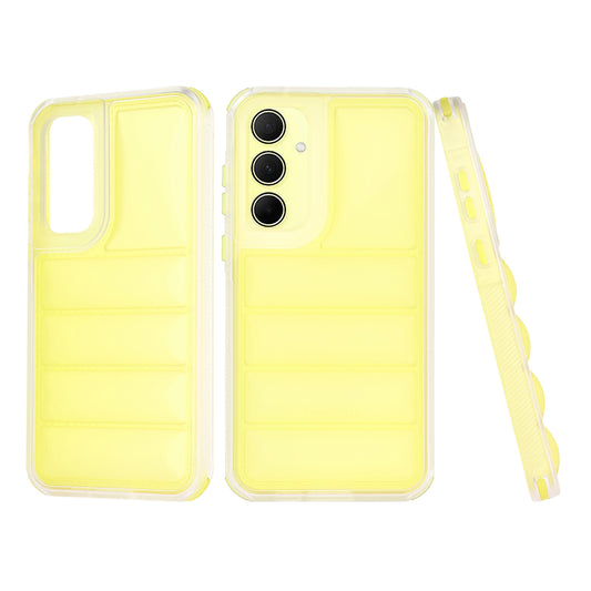 Capa para Samsung Galaxy A35 5G A356, Techsuit, Wave Shield, Amarela