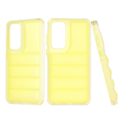 Capa para Samsung Galaxy A35 5G A356, Techsuit, Wave Shield, Amarela