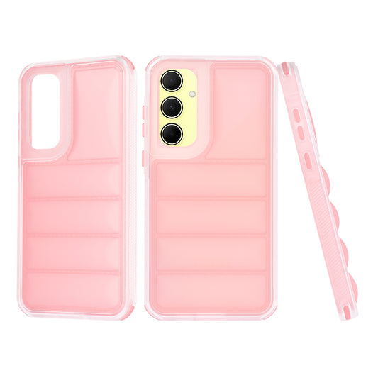 Capa para Samsung Galaxy A35 5G A356, Techsuit, Wave Shield, Rosa