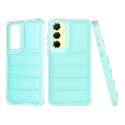 Capa para Samsung Galaxy A35 5G A356, Techsuit, Wave Shield, Turquesa