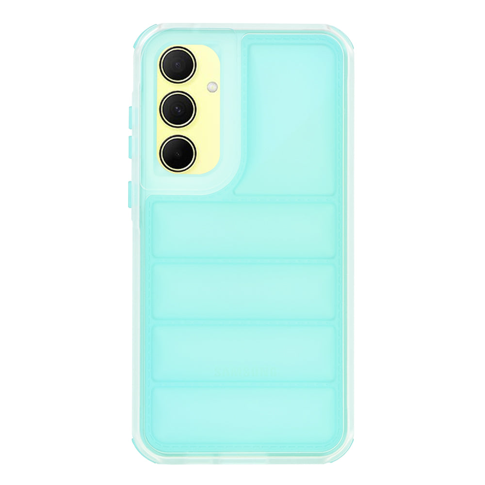 Capa para Samsung Galaxy A35 5G A356, Techsuit, Wave Shield, Turquesa