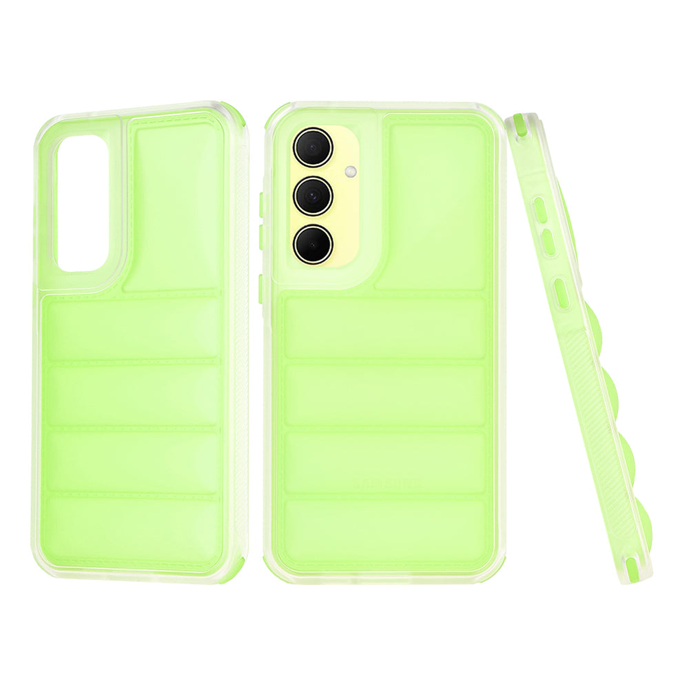 Capa para Samsung Galaxy A35 5G A356, Techsuit, Wave Shield, Verde