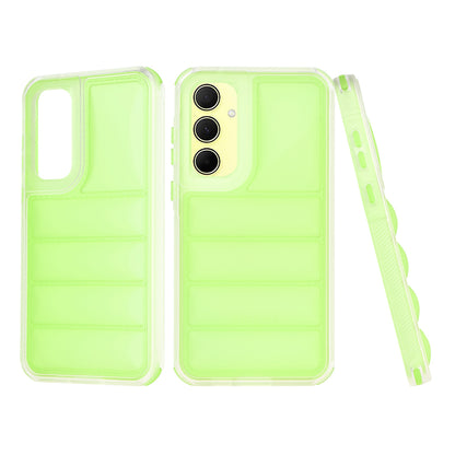 Capa para Samsung Galaxy A35 5G A356, Techsuit, Wave Shield, Verde