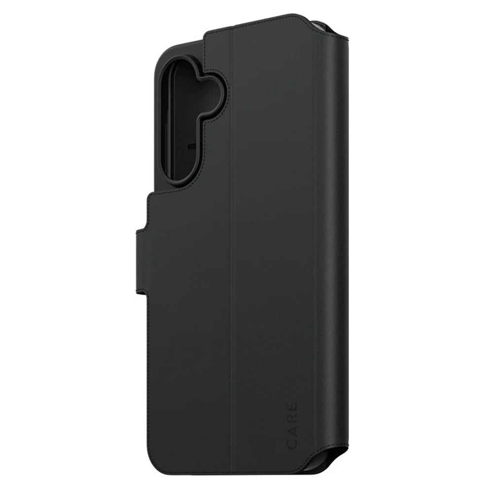 Capa para Samsung Galaxy A36 A366, PanzerGlass, com Suporte Kickstand Wallet, Preta