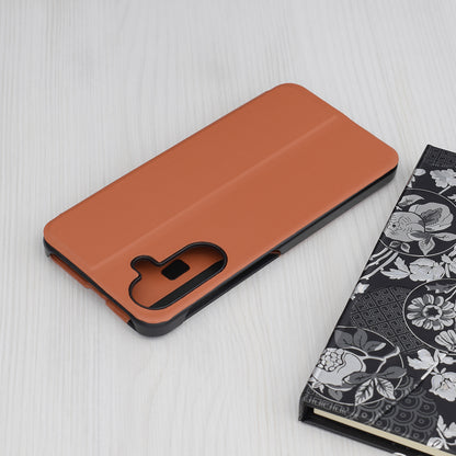 Capa para Samsung Galaxy A36 A366, Techsuit, eFold, Laranja