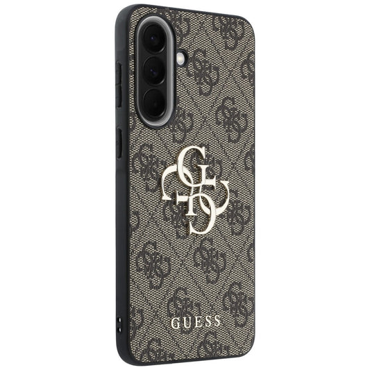 Capa para Samsung Galaxy A37 5G, Guess, 4G Big Logo, Castanha