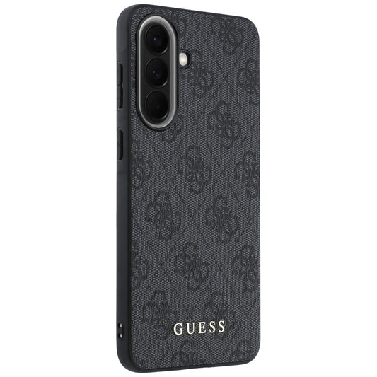 Capa para Samsung Galaxy A37 5G, Guess, 4G Classic Logo Charm, Preta