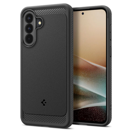 Capa para Samsung Galaxy A37 5G, Spigen, Rugged Armor, Preta ACS09795