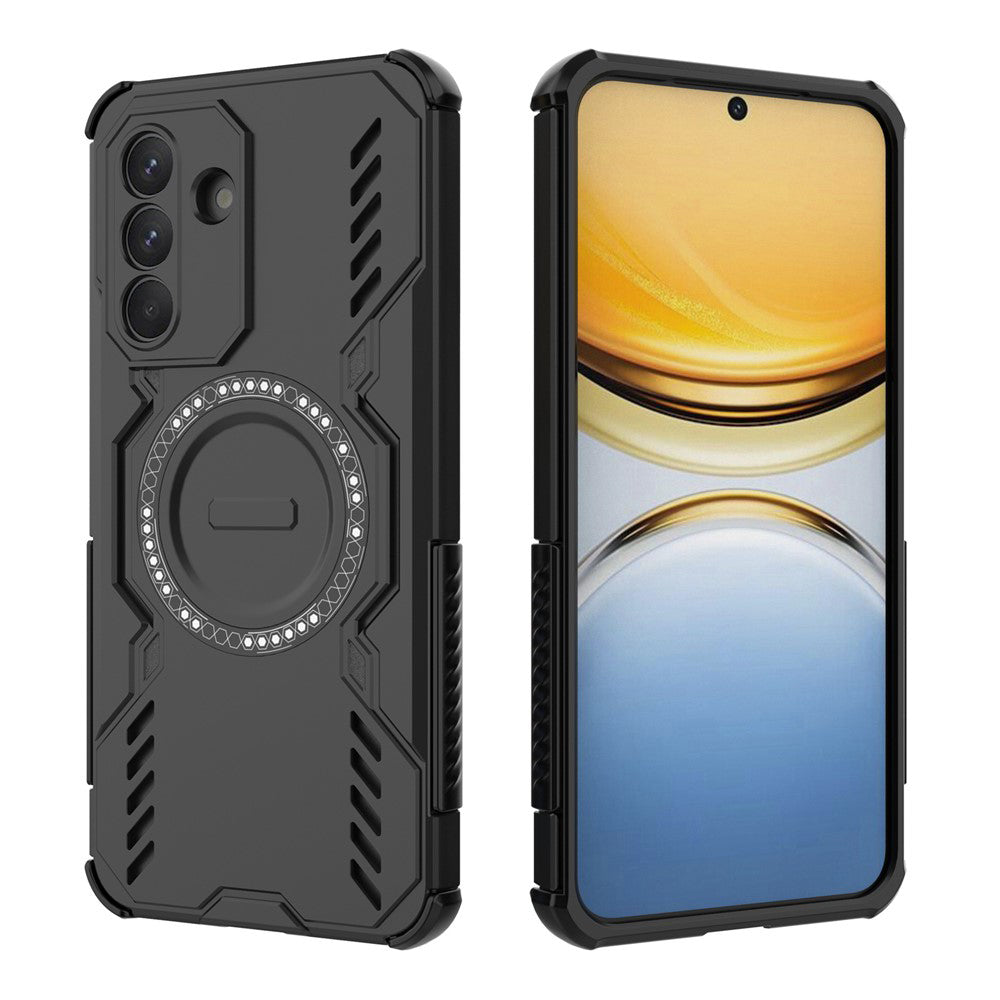 MagSafe Case for Samsung Galaxy A37 5G, Techsuit, ArmorMag, Black