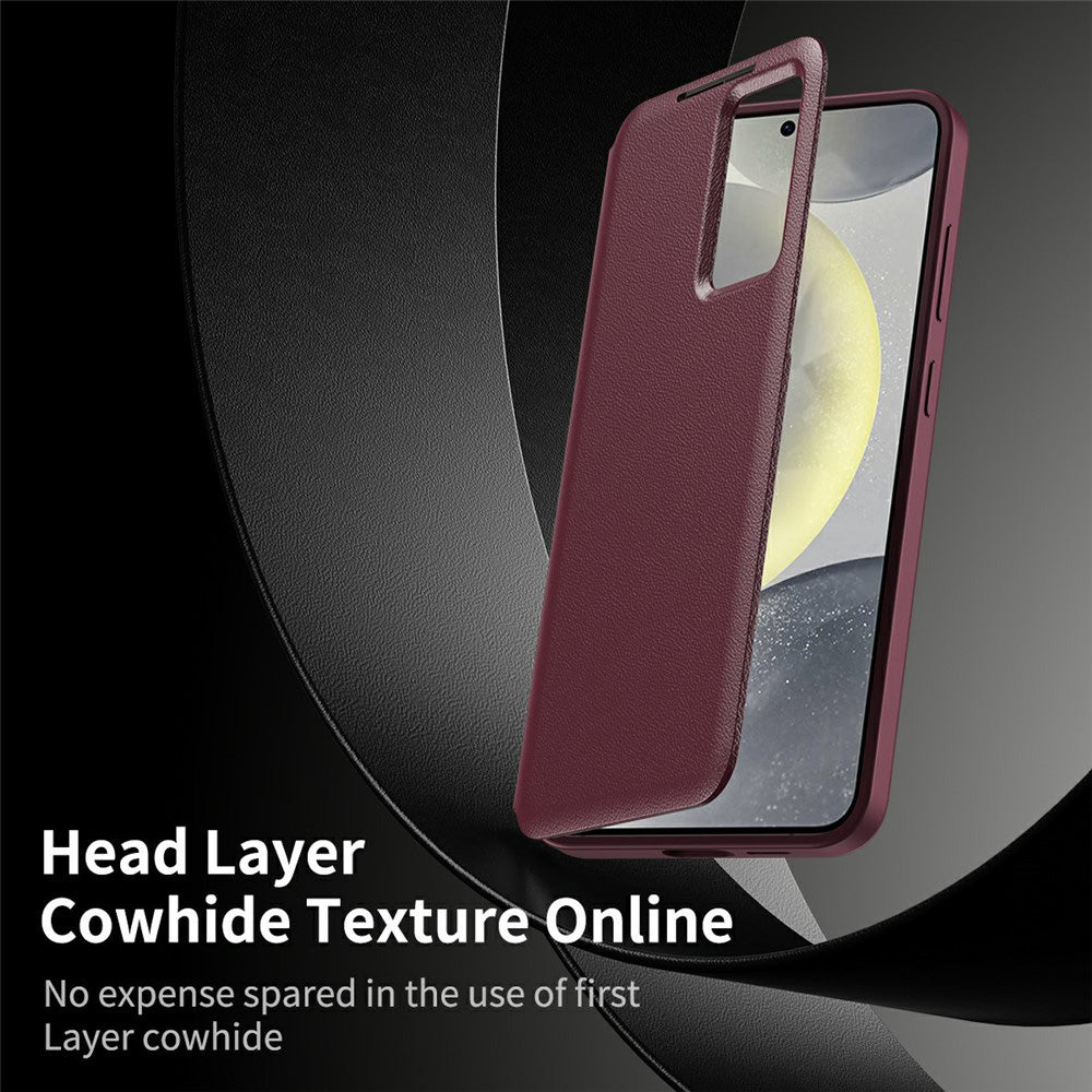 Capa para Samsung Galaxy A37 5G, Techsuit, SmartView, Vermelha