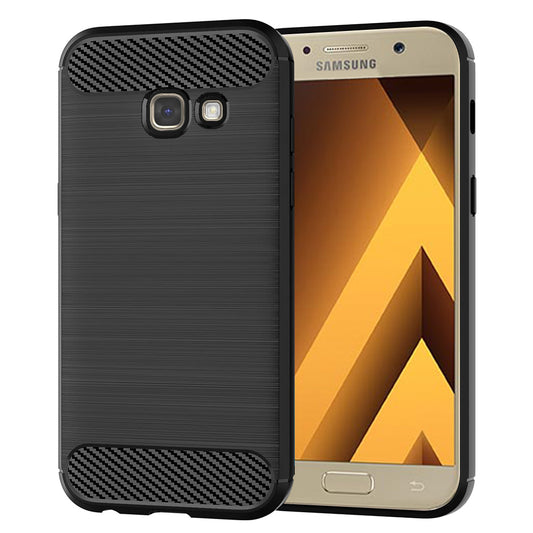 Capa para Samsung Galaxy A5 (2017) A520, Techsuit, Carbono, Preta