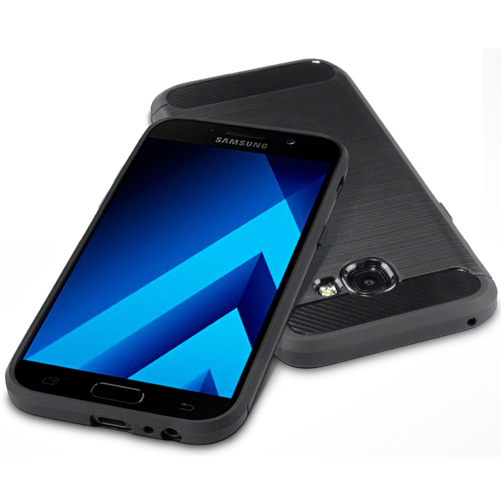 Capa para Samsung Galaxy A5 (2017) A520, Techsuit, Carbono, Preta