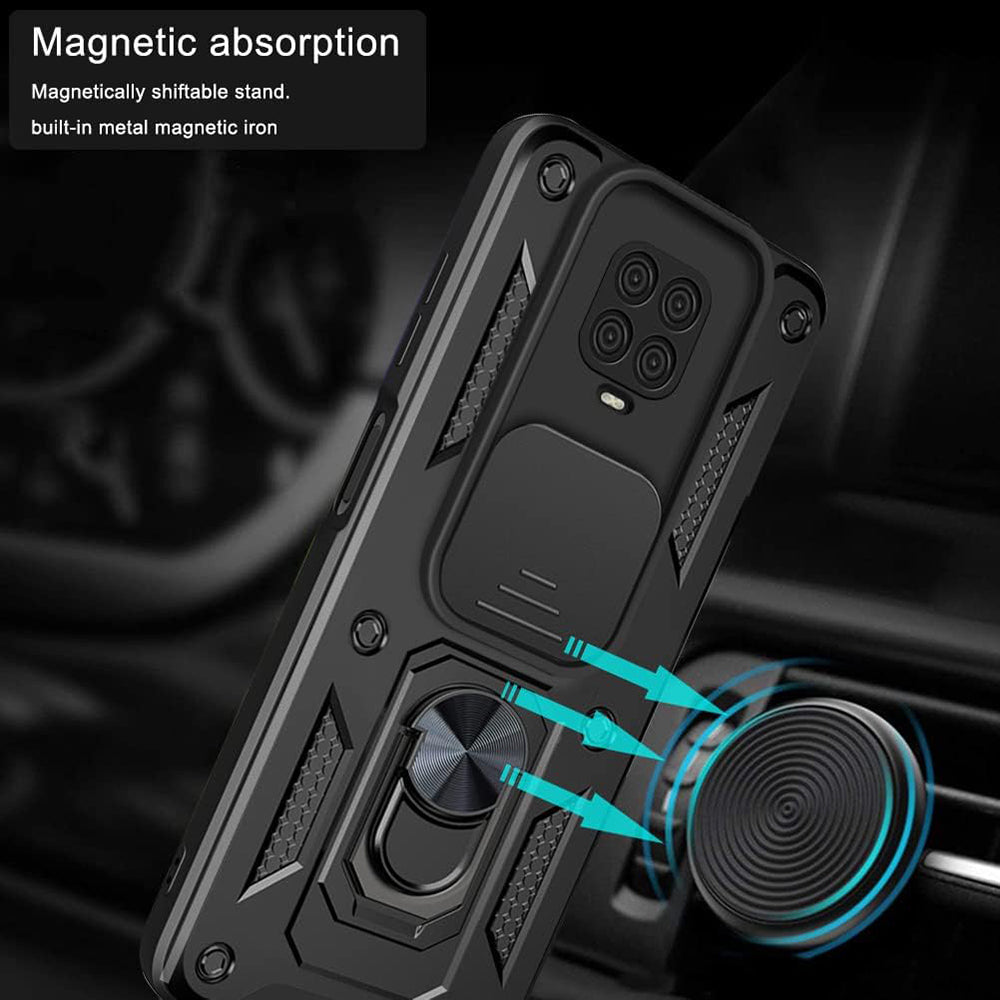 Case for Samsung Galaxy A50s A507 / A30s A307 / A50 A505, Techsuit, CamShield, Black