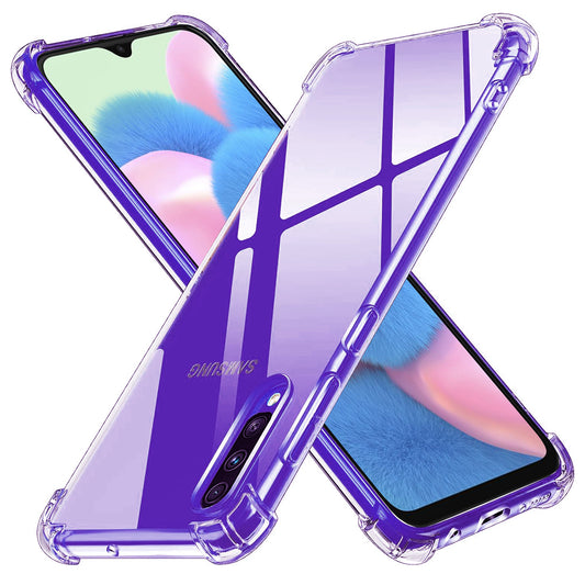 Capa para Samsung Galaxy A50s A507 / A30s A307 / A50 A505, Techsuit, Transparente à prova de choque, Transparente