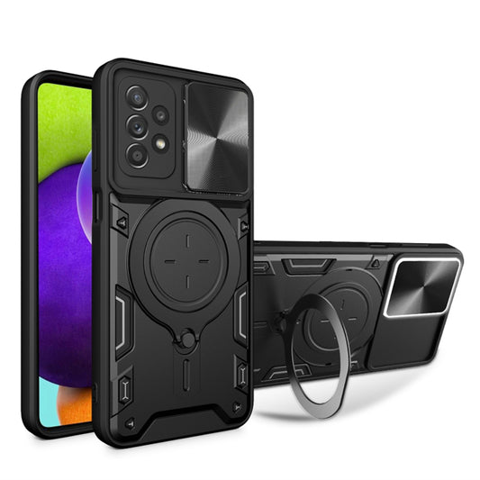 Capa para Samsung Galaxy A52s 5G A528 / A52 5G A526 / A52 A525, Techsuit, CamGuard Pro, Preta