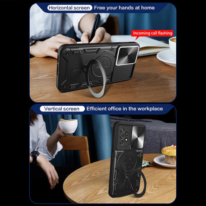 Capa para Samsung Galaxy A52s 5G A528 / A52 5G A526 / A52 A525, Techsuit, CamGuard Pro, Preta