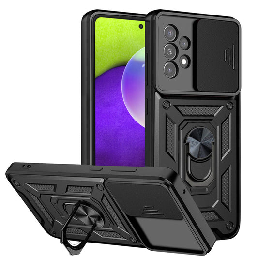 Capa para Samsung Galaxy A52s 5G A528 / A52 5G A526 / A52 A525, Techsuit, CamShield, Preta