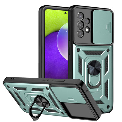 Capa para Samsung Galaxy A52s 5G A528 / A52 5G A526 / A52 A525, Techsuit, CamShield, Verde