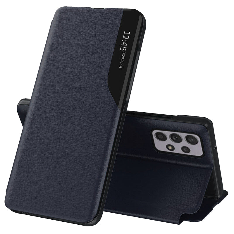Capa para Samsung Galaxy A52s 5G A528 / A52 5G A526 / A52 A525, Techsuit, eFold, Azul Escuro