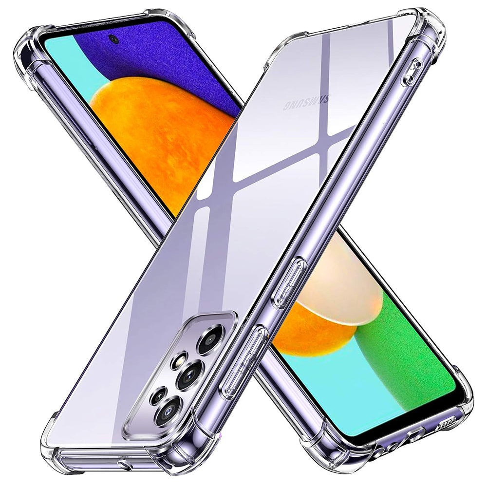 Capa para Samsung Galaxy A52s 5G A528 / A52 5G A526 / A52 A525, Techsuit, Transparente Antichoque, Transparente
