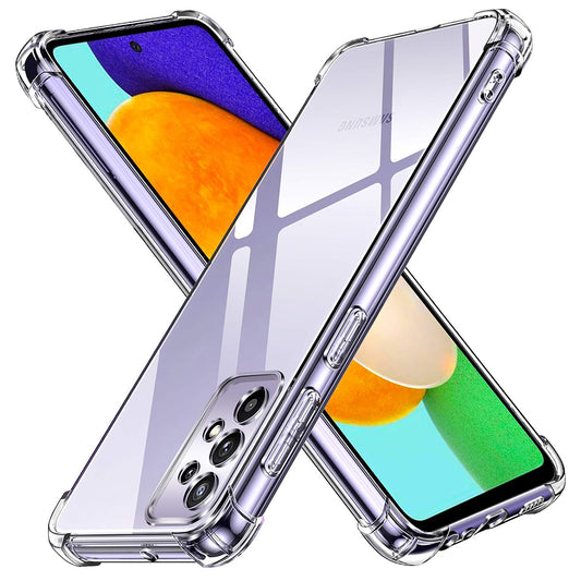 Capa para Samsung Galaxy A52s 5G A528 / A52 5G A526 / A52 A525, Techsuit, Transparente Antichoque, Transparente