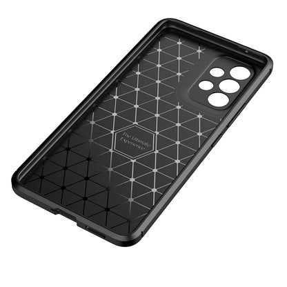Capa para Samsung Galaxy A53 5G A536, Techsuit, CarbonFiber, Preta