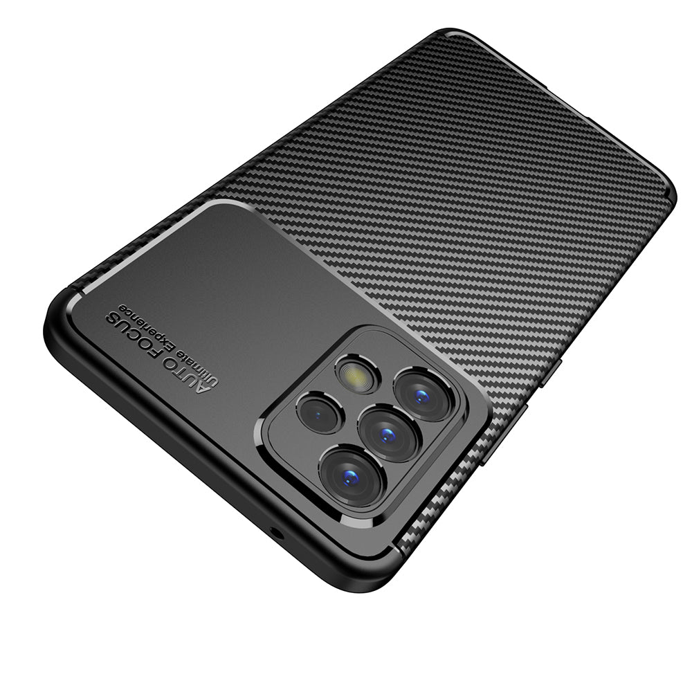 Capa para Samsung Galaxy A53 5G A536, Techsuit, CarbonFiber, Preta